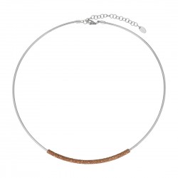 Collier Argent polvere...