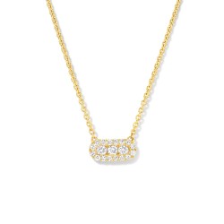 Collier Or et Pierres Diamants