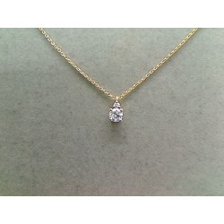 Collier Or et Pierres Diamants