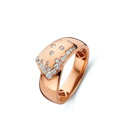 Bague Or et Diamant Or rose