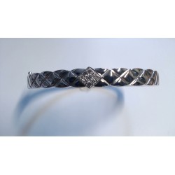 Bracelet Argent rigide avec...