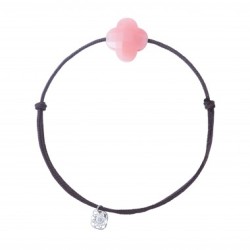 Bracelet Argent Opale rose...