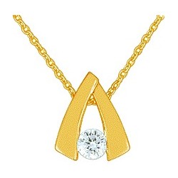 Collier Or et Pierres Diamant