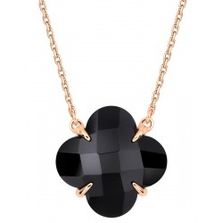 Collier Or et Pierres Onyx...