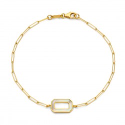 Bracelet Or et Pierres Nacre