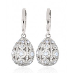 Boucles Argent & Oxydes -...