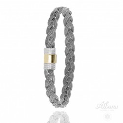 Bracelet Acier Tresse Cable...