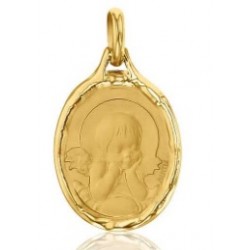 Médaille or Ange 18 mm