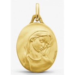 Médaille or Vierge Jeune...