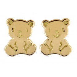 Boucles Or pour Enfant Ourson