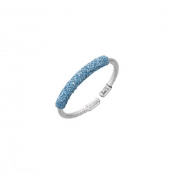 Bague Argent polvere bleu...